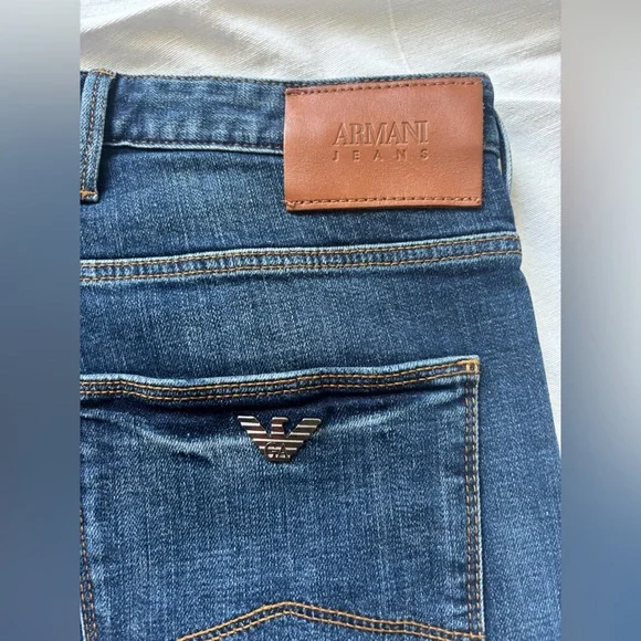 Armani Jeans Dark Blue Skinny Fit - Picture 3 of 9